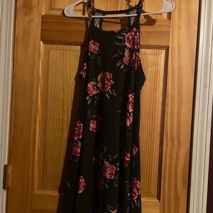 Green with flowers tank dress from Stitch fix, size medium